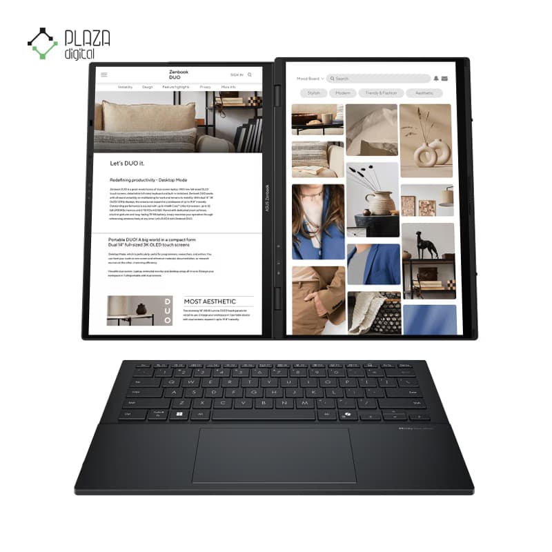 لپ تاپ ایسوس 14 اینچی مدل ZenBook UX8406CA Ultra 9 285H 32GB 2TB — تصویر ۳