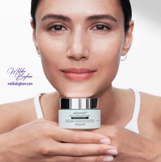 کرم روز ریچ ضد پیری مولتی اکتیو نوایج پلاس اوریفلیم Multi-Active Anti-Ageing Day Cream Rich — تصویر ۴