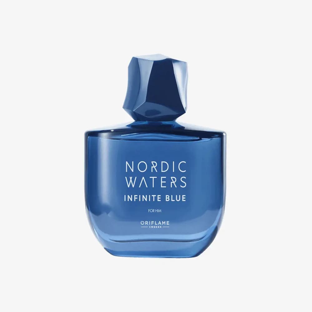 پرفیوم مردانه نوردیک واترز اینفینیت بلو اوریفلیم Nordic Waters Infinite Blue for Him Eau de Parfum — تصویر ۲