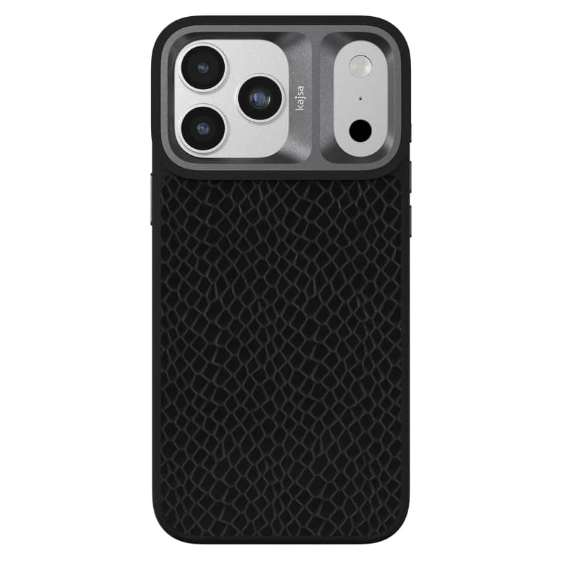 کاور چرمی مگ سیف KAJSA مدل Pearl Pattern مناسب برای iPhone 17 Pro — تصویر ۹