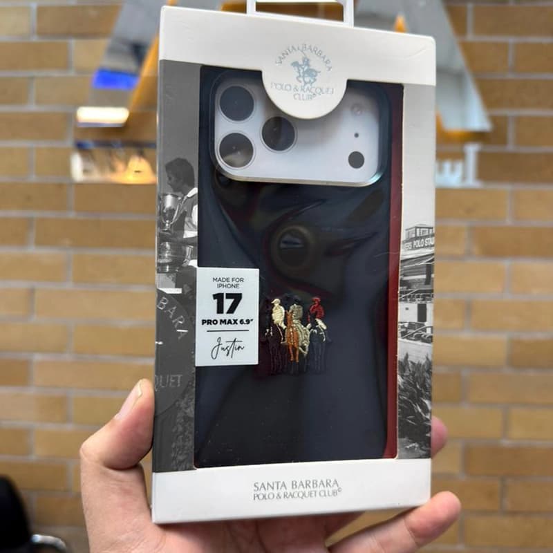 کاور مگ سیف چرمی Santa Barbara Polo مدل Justin Royal مناسب برای iPhone 17 Pro — تصویر ۵