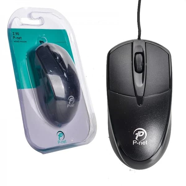 ماوس با سیم پی نت مدل P-NET Z90 — تصویر ۴