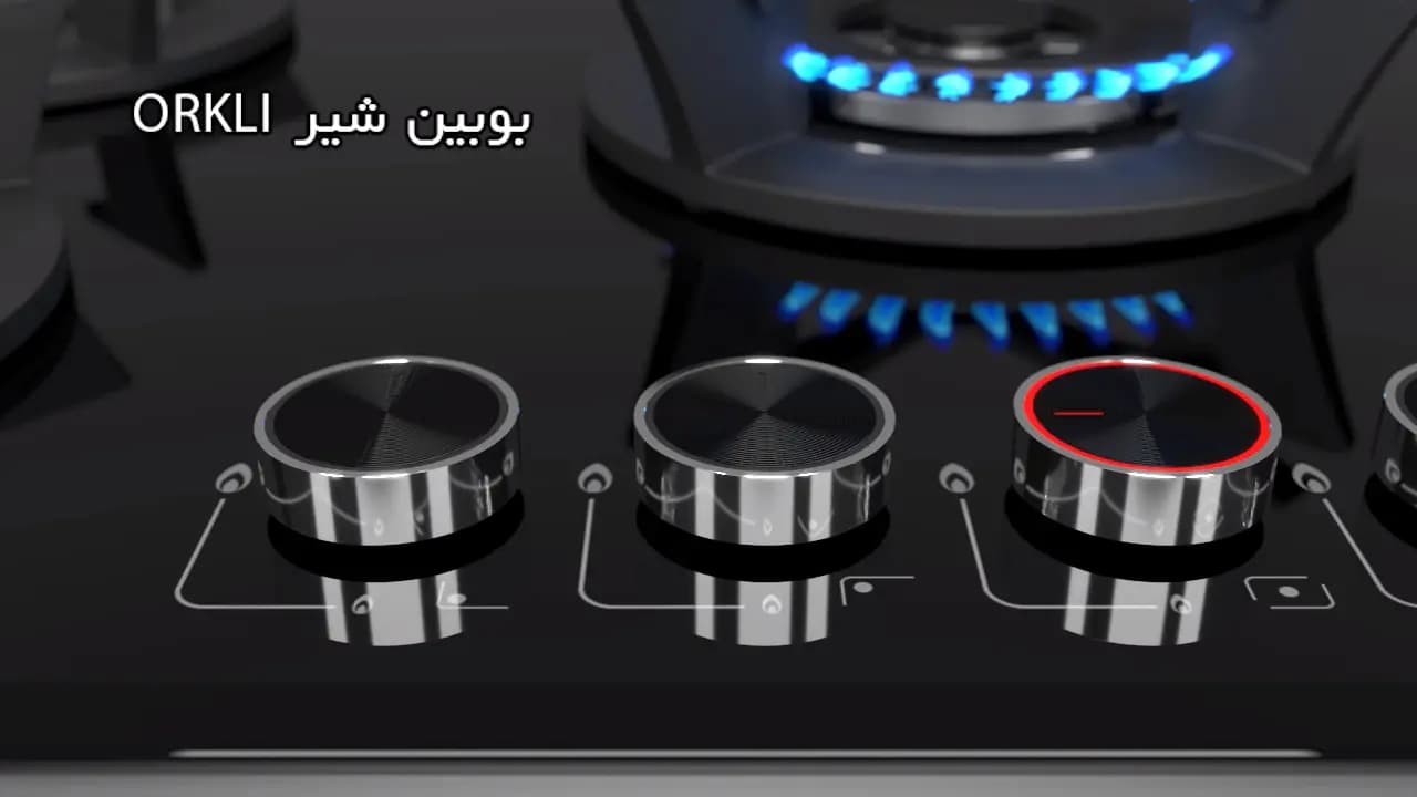 اجاق گاز شیشه ای داتیس مدل DG-565 — تصویر ۵