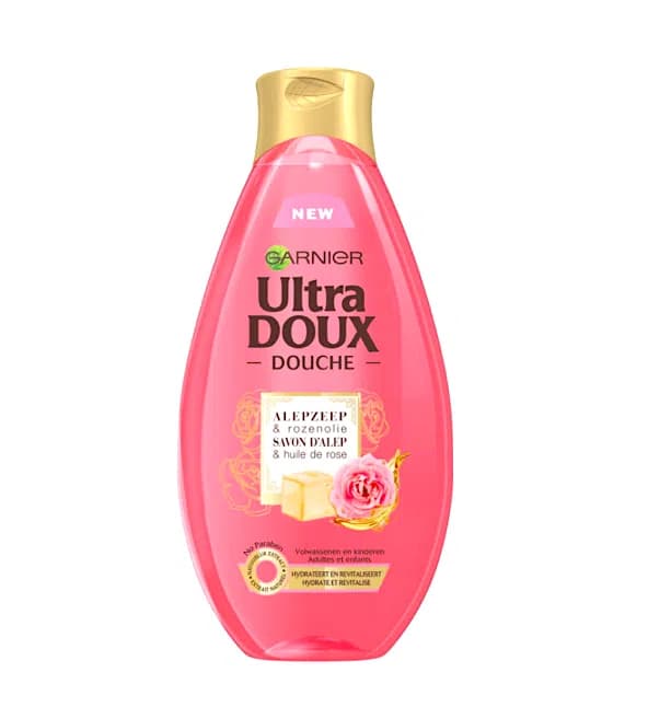 شامپو بدن ULTRA DOUX گارنیر حاوی روغن گل رز 500میل – GARNIER — تصویر ۸