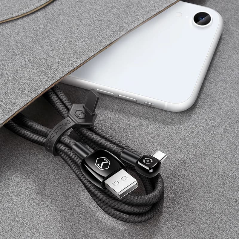 کابل شارژ USB به تایپ سی 1 متری اتودیسکانکت مک دودو مدل Mcdodo 5921 — تصویر ۸