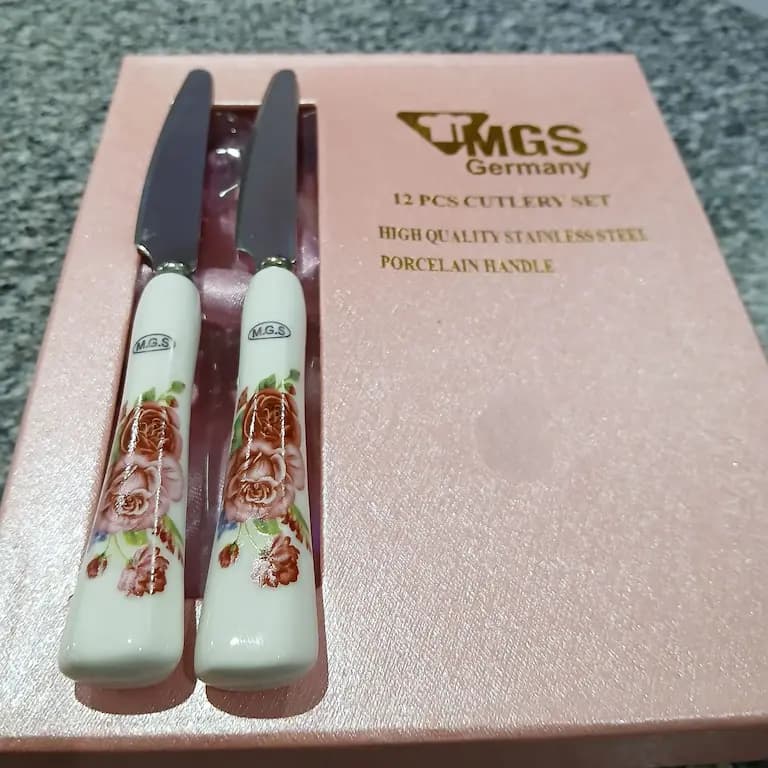 کارد سرامیکی 12 پارچه MGS کد 37975 — تصویر ۴