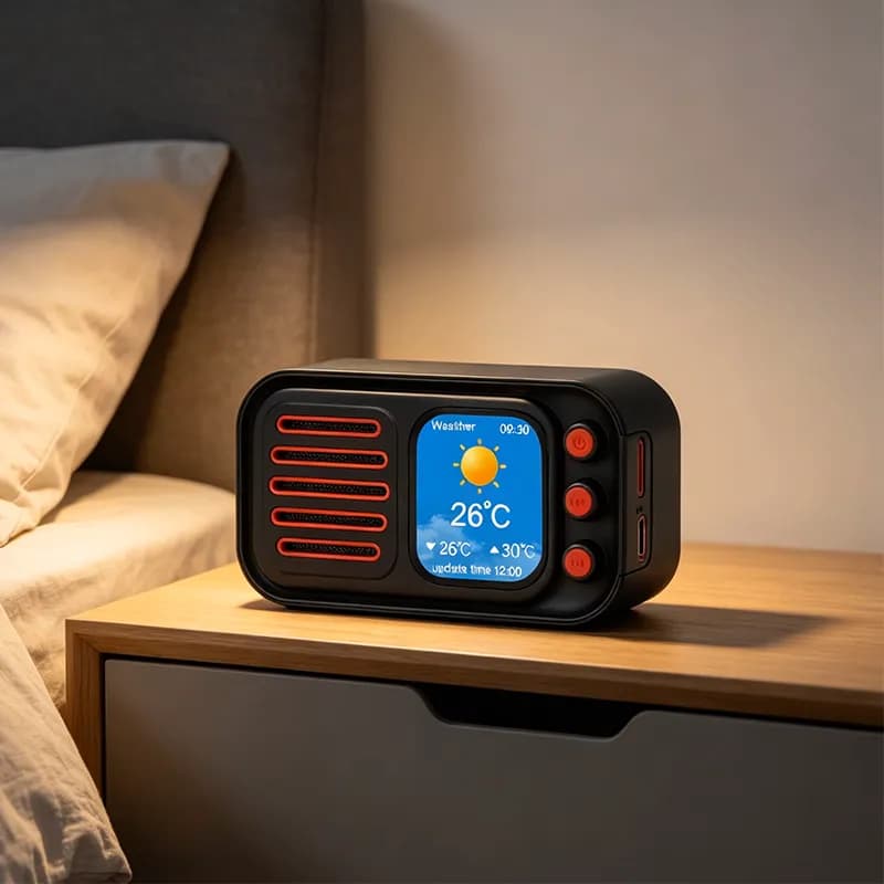 اسپیکر بلوتوثی قابل حمل وستر مدل Wster WS-501 – مشکی — تصویر ۹