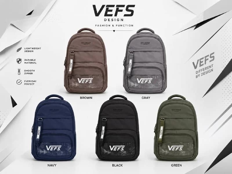 کوله پشتی مدرسه VEFS کد 5099 — تصویر ۲