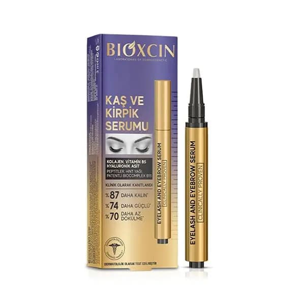 سرم تقویت مژه و ابرو بیوکسین حاوی کلاژن و هیالورونیک اسید حجم 3 میل — تصویر ۱۰