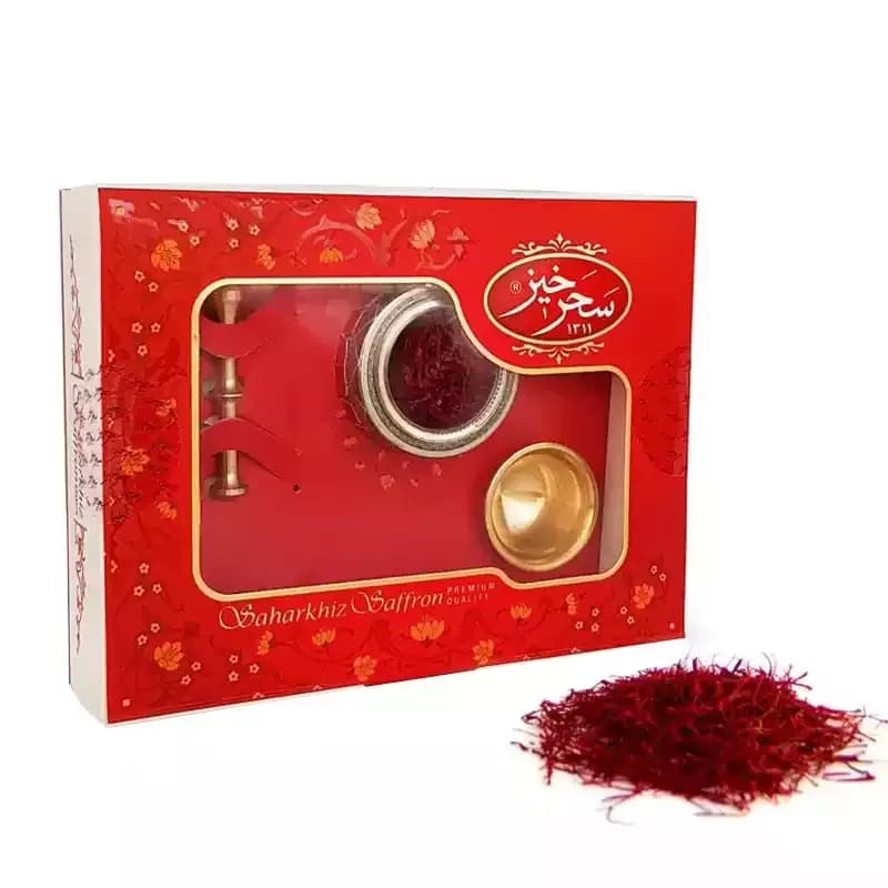 زعفران 1 گرم خاتم سحرخیز کادویی — تصویر ۲