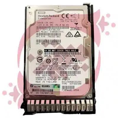 هارد سرور HP 300GB 15K SAS 12G DP SFF HDD 759221-001