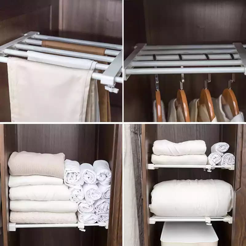 طبقه متحرک قابل تنظیم کابینت و کمد — تصویر ۹