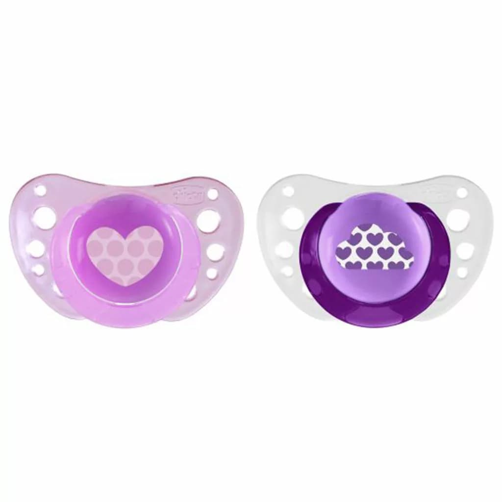 پستانک 2عددی فیزیو فورما Physio Forma Air قلب ابر چیکو 0تا6ماه Chicco — تصویر ۳