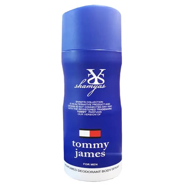 اسپری خوشبو کننده بدن مردانه شمیاس مدل Tommy James حجم 200 میلی لیتر — تصویر ۲
