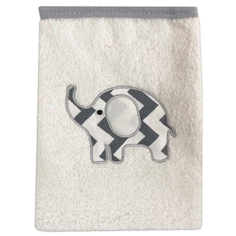 حوله چهارگوش کلاه دار فیل و گنجشک Mothercare — تصویر ۴