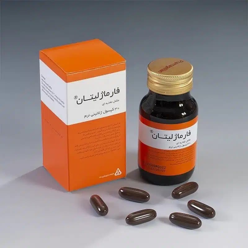 کپسول فارماژلیتان داروسازی دانا بسته 30 عددی — تصویر ۴