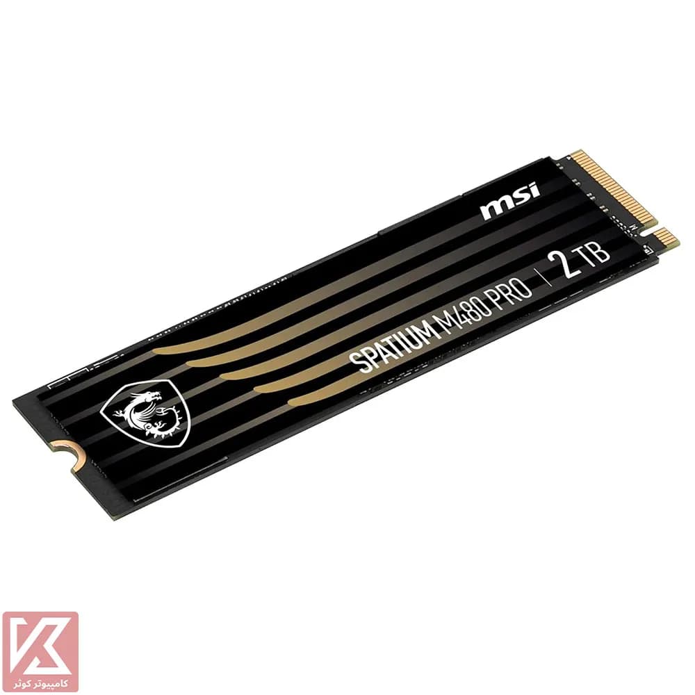اس اس دی اینترنال ام اس آی مدل SPATIUM M480 PRO PCIe 4.0 NVMe M.2 ظرفیت یک ترابایت — تصویر ۶