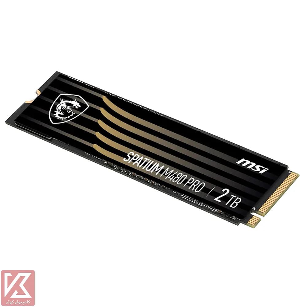 اس اس دی اینترنال ام اس آی مدل SPATIUM M480 PRO PCIe 4.0 NVMe M.2 ظرفیت یک ترابایت — تصویر ۸