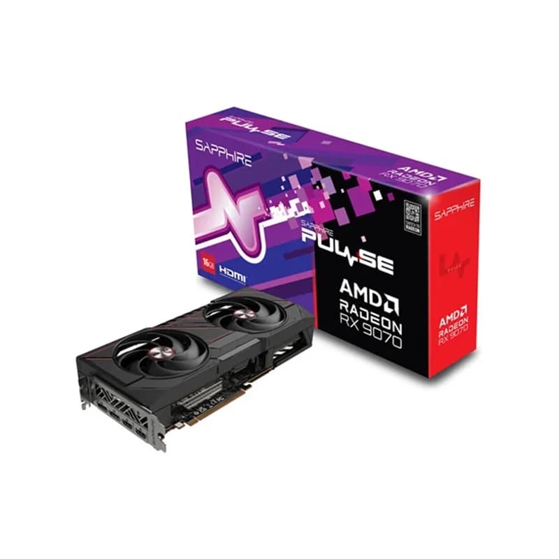 کارت گرافیک سافایر Sapphire PULSE RX 9070 16GB — تصویر ۲