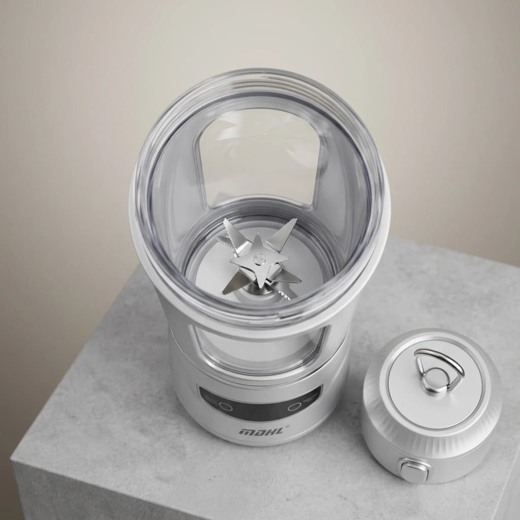 مخلوط کن و شیکر شارژی ام دی اچ ال مدل MDHL AJ-02 نمایشگر دار — تصویر ۴