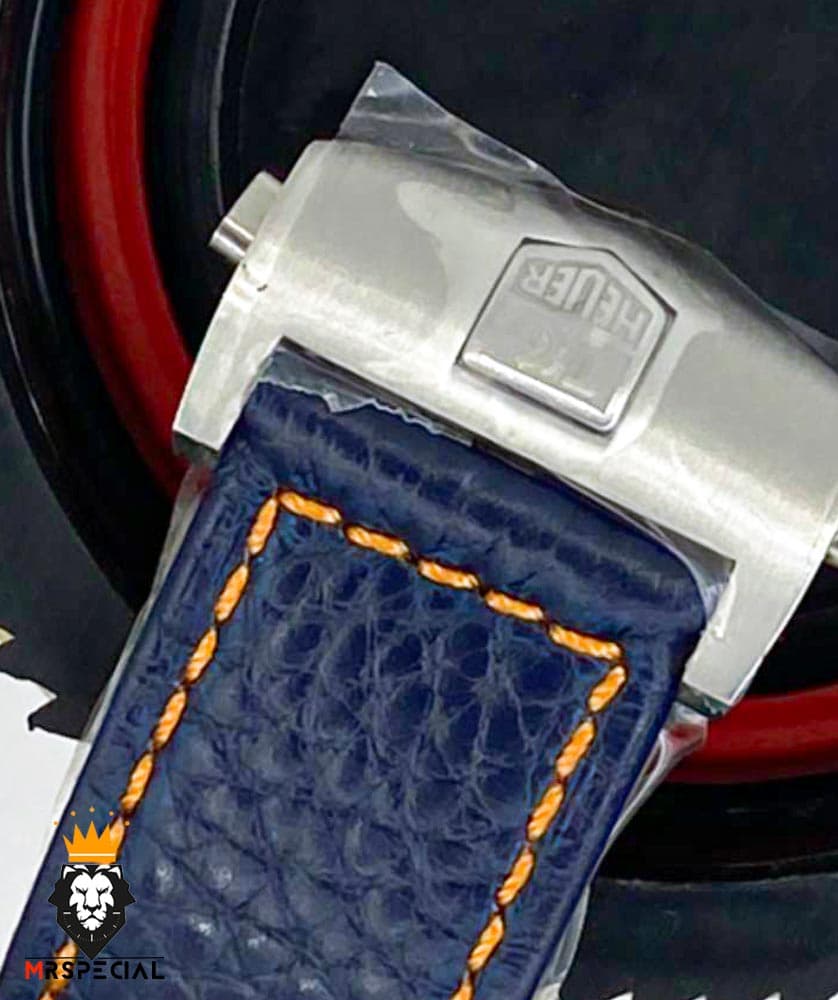 ساعت مچی مردانه تگ هویر موناکو کرنوگراف بند چرم 0860 TAG HEUER MONACO — تصویر ۵