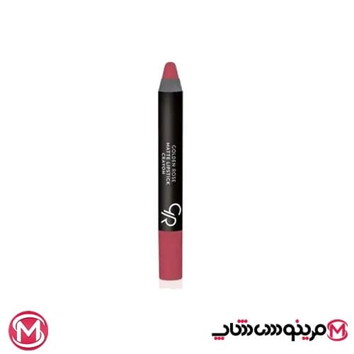 رژ لب مدادی مات گلدن رز Golden rose مدل Crayon شماره 11 — تصویر ۱۱