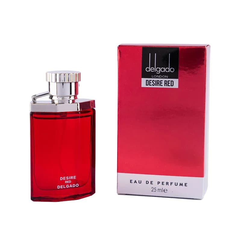 عطر مردانه Desire RED دلگادو 25میل — تصویر ۴
