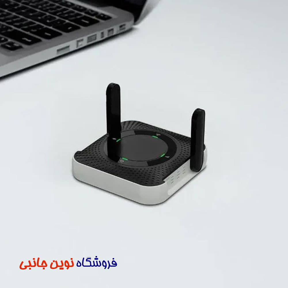 مودم سیم کارتی شارژی پرودو مدل PD-4GCPMF ا Porodo portable CPE MiFi 3G/4G Wireless Router 4000mAh | WiFi 6 (تک/عمده) — تصویر ۷