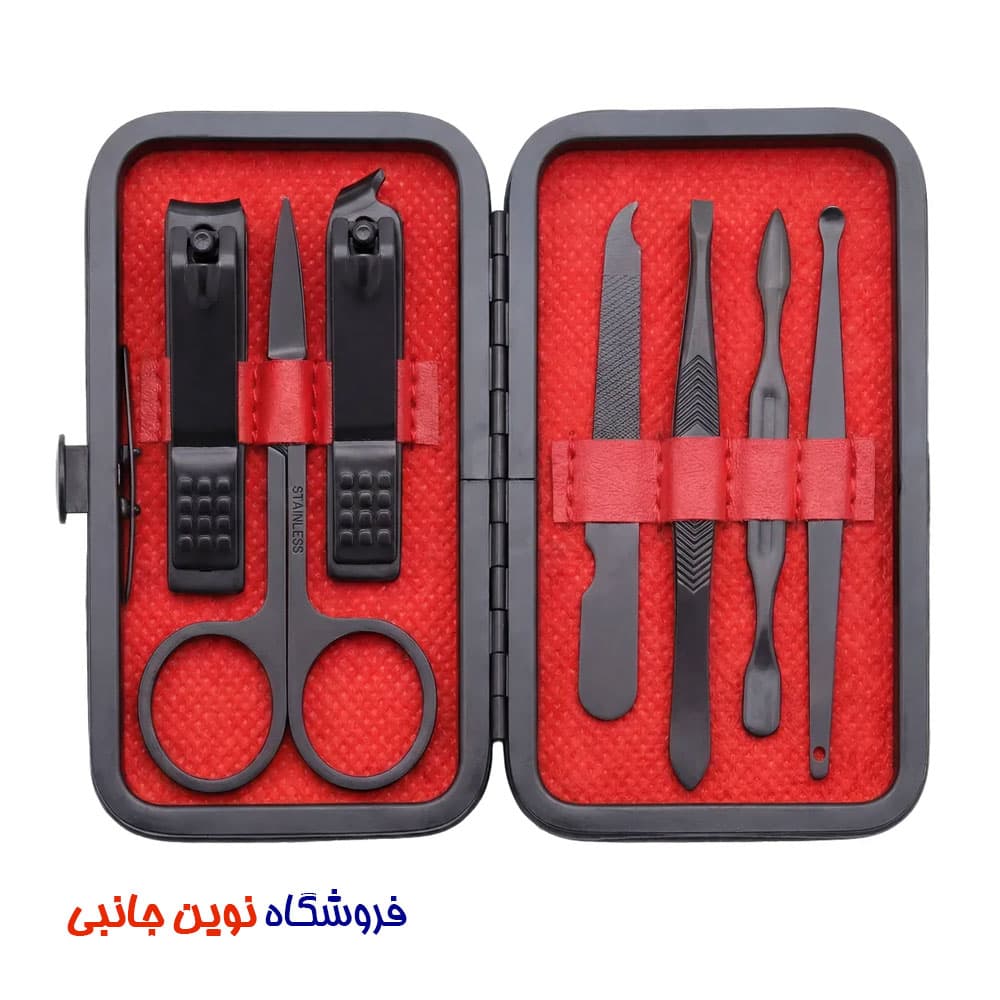 ست مانیکور 7 در 1 گرین لاین مدل GN7IN1MANBK ا Green Lion 7-In-1 Manicure Set (تک / عمده)