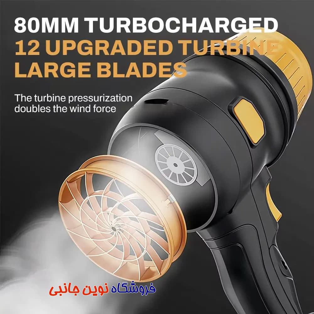 سوپر جت فن و دمنده هوای شارژی MDHL مدل HJ-002 ا MDHL HJ-002 Turbofan Kit Compressed (تک / عمده) — تصویر ۸