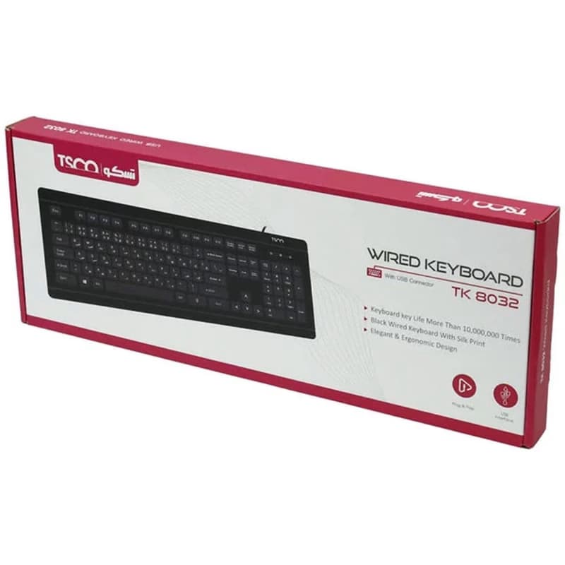 کیبورد باسیم تسکو مدل TK 8032 — تصویر ۸