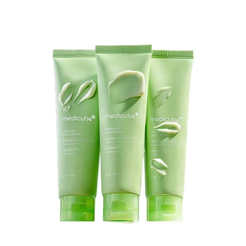 کرم اگزوزوم سیکا مدی کیوب تسکین دهنده و مرطوب کننده پوست Medicube Exosome Cica Cream — تصویر ۱۰