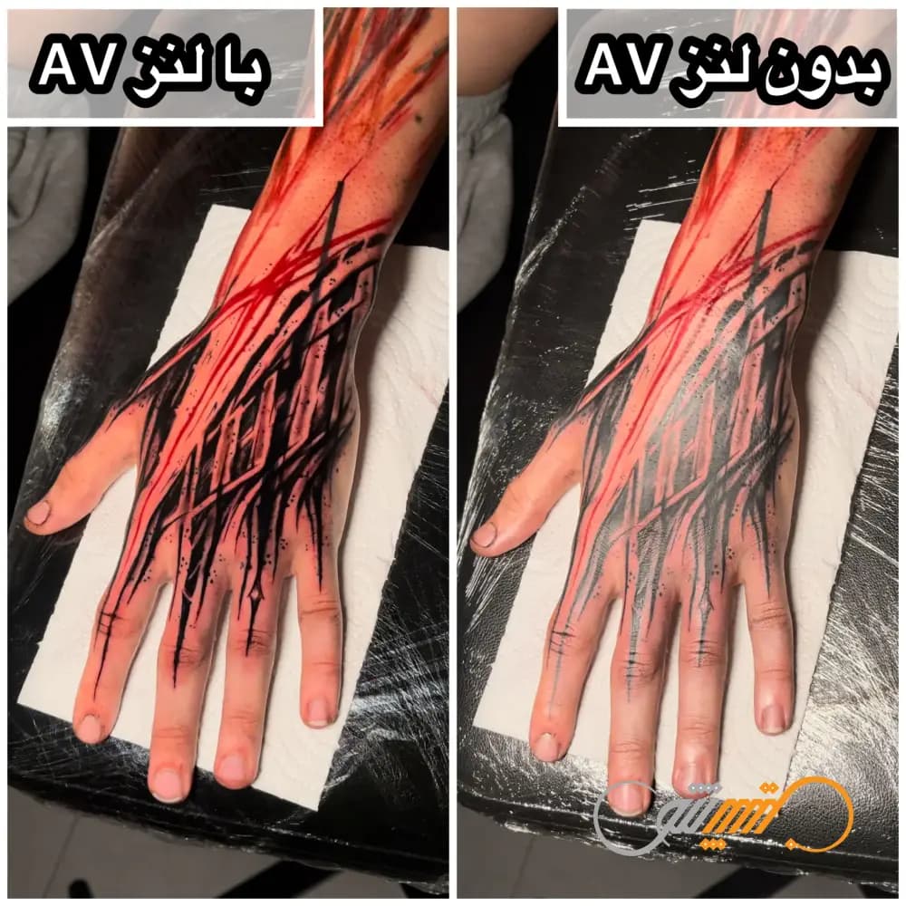 کیت حرفهای عکاسی تتو ای وی AV-STABLE Tattoo Photography — تصویر ۹