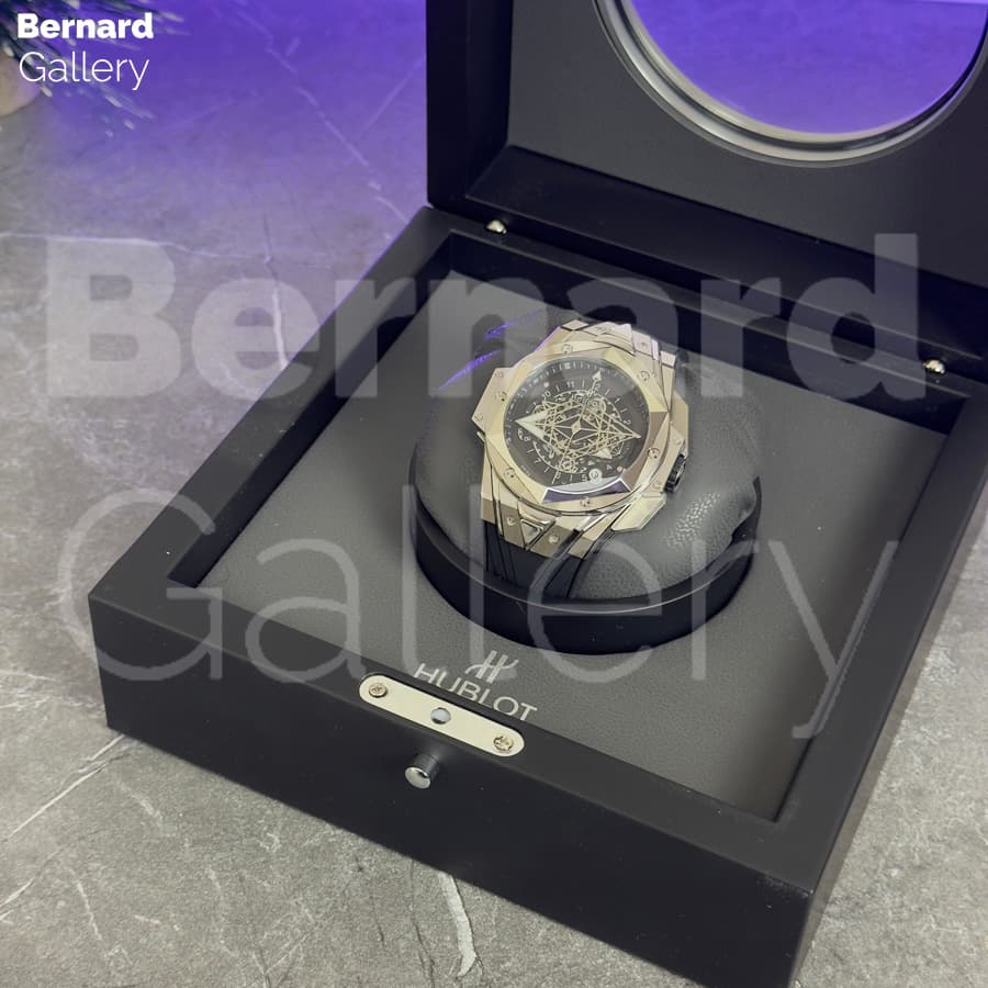 ساعت مچی مردانه هابلوت مدل Hublot Unico Sang Bleu2Titanium — تصویر ۱۰