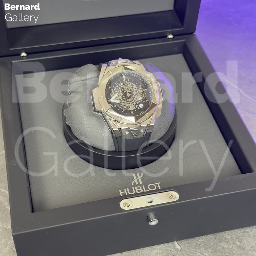 ساعت مچی مردانه هابلوت مدل Hublot Unico Sang Bleu2Titanium — تصویر ۱۲