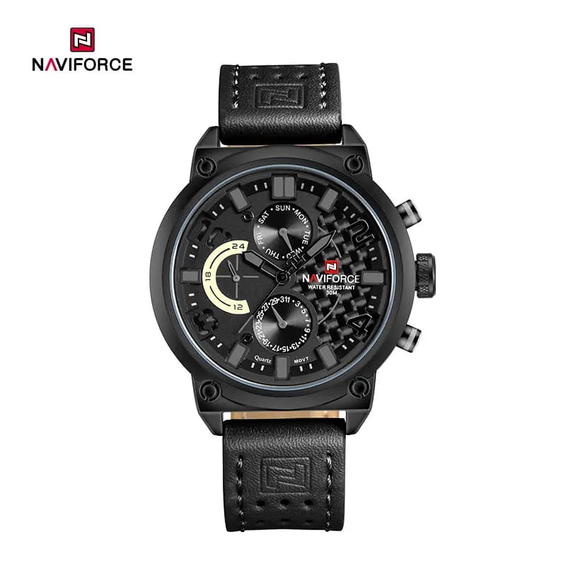 ساعت مچی مردانه نیوی فورس مدل NAVIFORCE NF9068L B/R/B — تصویر ۱۰