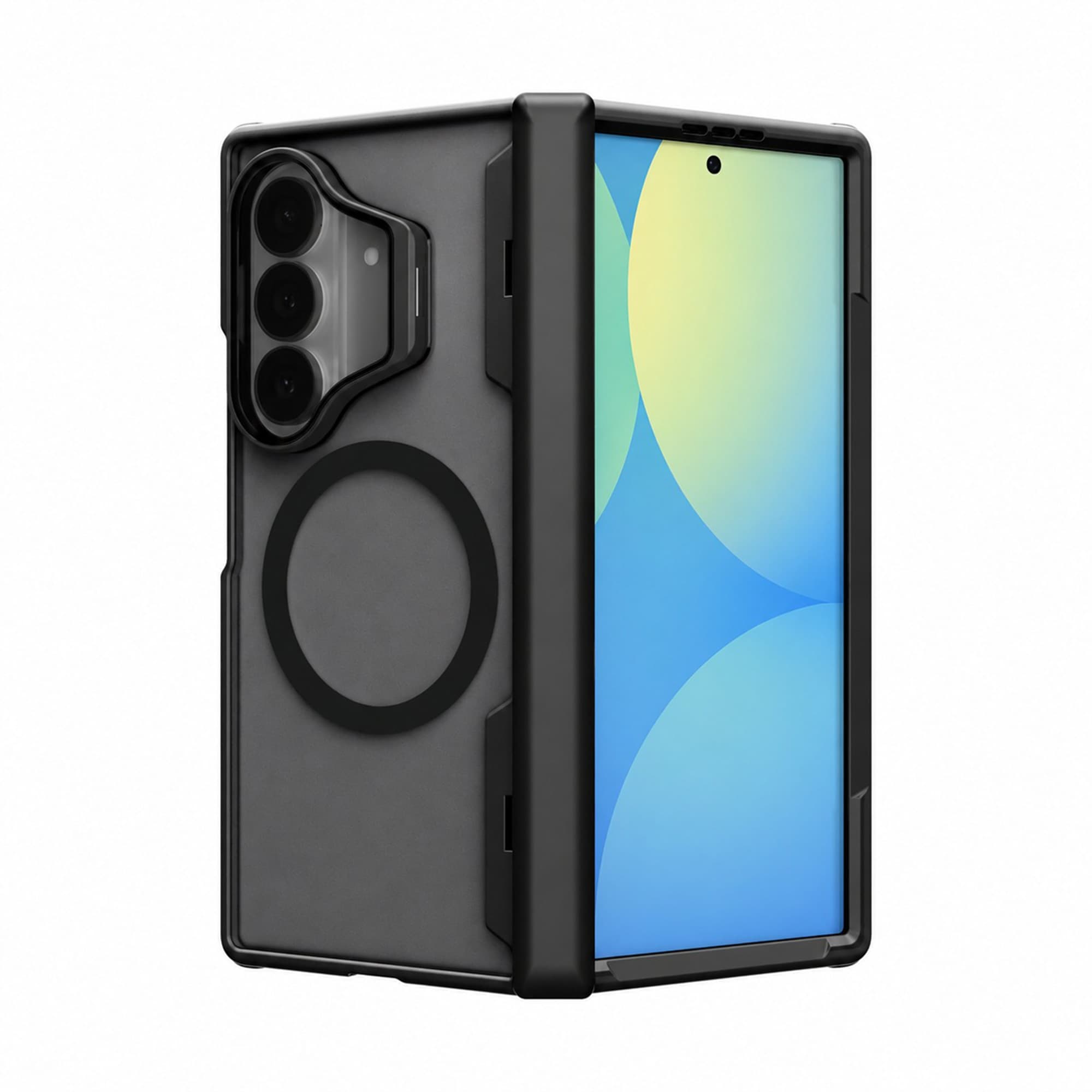 کاور اسپیگن مدل Optik Armor Pro Mag Fit گوشی سامسونگ Galaxy Z Fold 8 Ultra — تصویر ۹