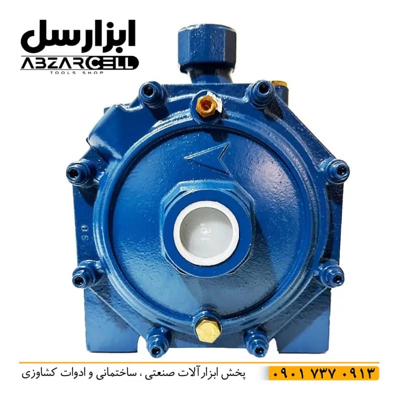پمپ بشقابی 2 اسب 2 پروانه استیل ناتالی IB210-S — تصویر ۲