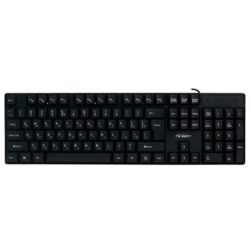 کیبورد سیم دار دی-نت مدل DT-993 — تصویر ۳