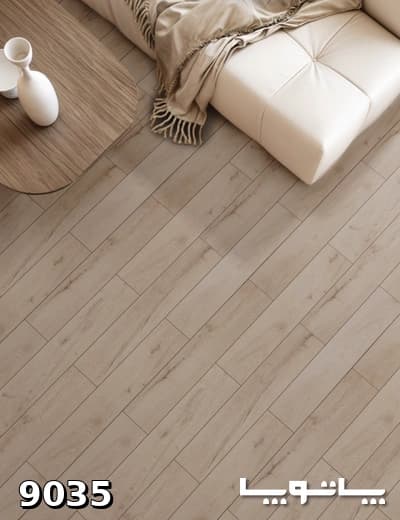 پارکت لمینت یشیل سری لیگنا شیاردار نصب ساده کد ۹۰۳۵