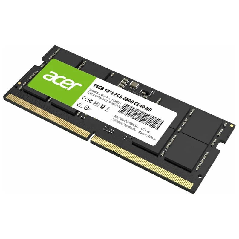 رم لپ تاپ ایسر Acer SD200 DDR5 16GB Single 4800MHz CL40 — تصویر ۴