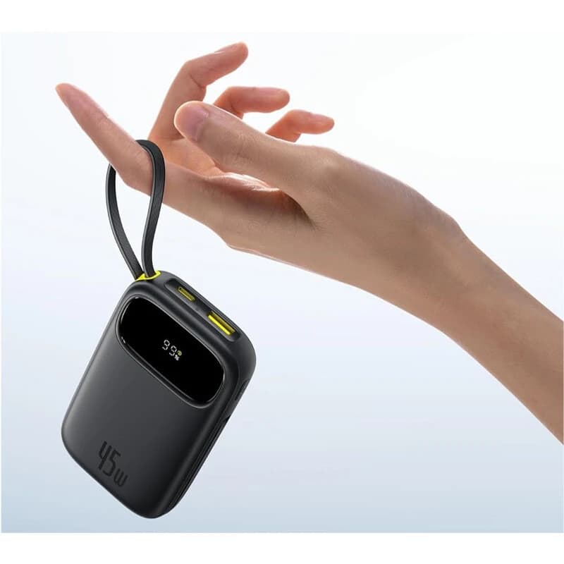 پاور بانک فست شارژ باسئوس QPow 3 P10082102 PD 45W ظرفیت 10000 میلی آمپر ساعت — تصویر ۵