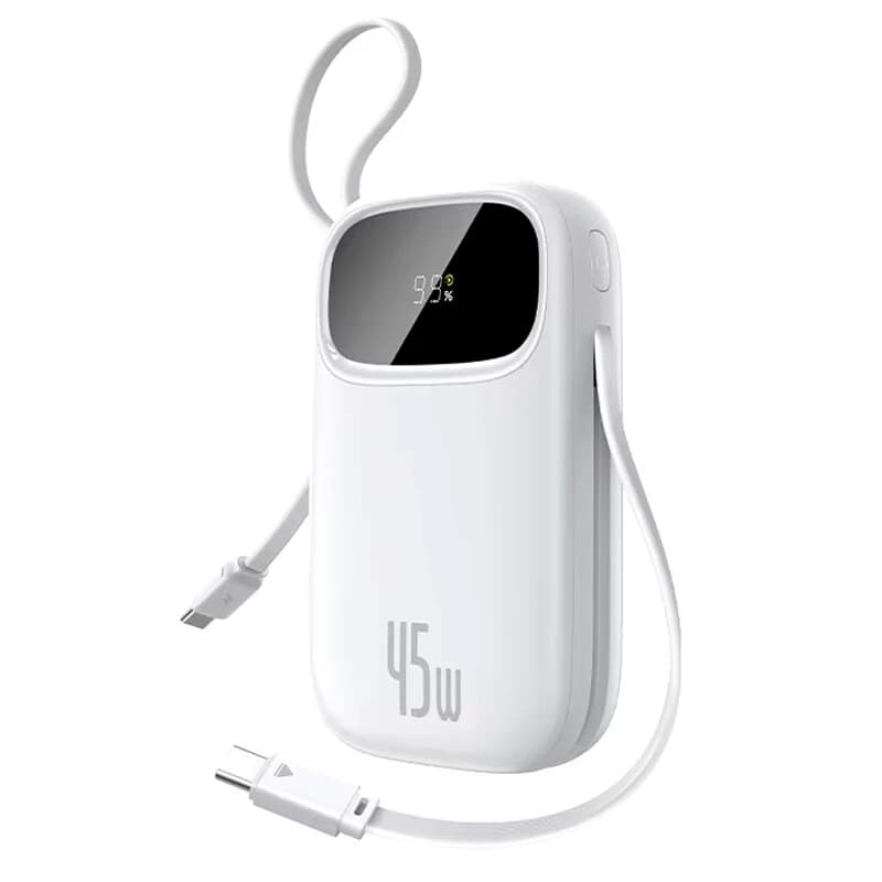 پاور بانک فست شارژ باسئوس QPow 3 P10082102 PD 45W ظرفیت 10000 میلی آمپر ساعت — تصویر ۴