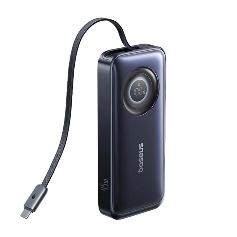 پاوربانک فست شارژ باسئوس EnerCore CR11 E0027G01 45W ظرفیت 10000 میلی آمپر ساعت — تصویر ۹