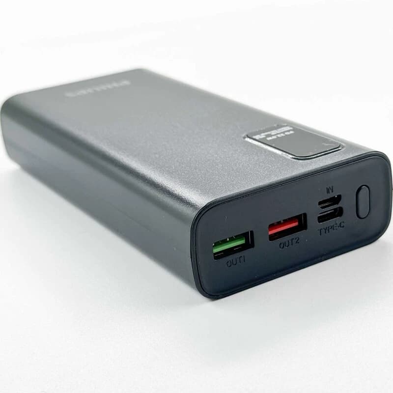پاور بانک فست شارژ فیلیپس DLP2020 QC3.0 PD 22.5W High Copy ظرفیت 20000 میلی آمپر ساعت — تصویر ۸
