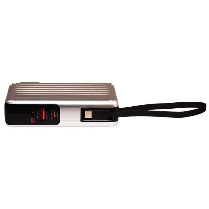 شارژر دیواری و پاور بانک فست شارژ کی نت پلاس KP-P40 PD QC3.0 GaN 30W ظرفیت 10000 میلی آمپر ساعت — تصویر ۴