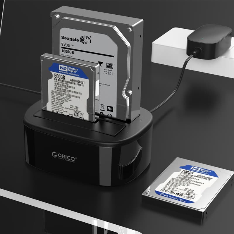 داک هارد و تبدیل ساتا به USB مدل ORICO 6228US3-C — تصویر ۸