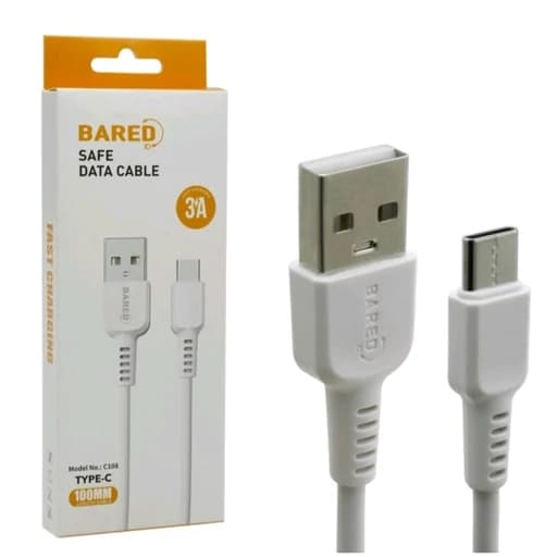 کابل شارژر تایپ سی BARED مدل C108 کد 8502