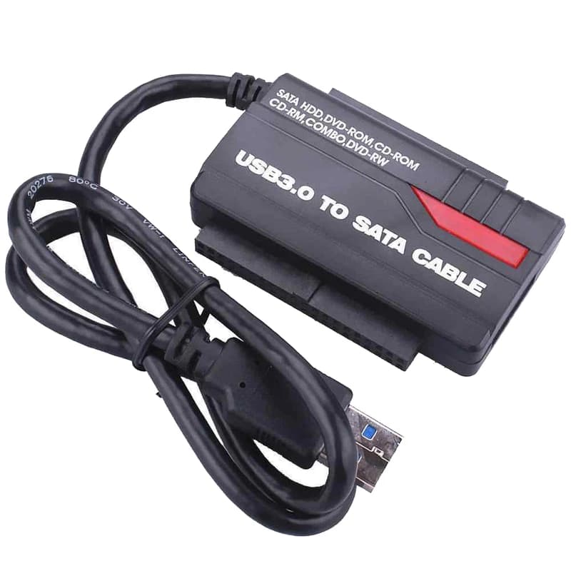 مبدل USB 3.0 به SATA/IDE کی نت مدل K-COU30IDE کد 8959 — تصویر ۶