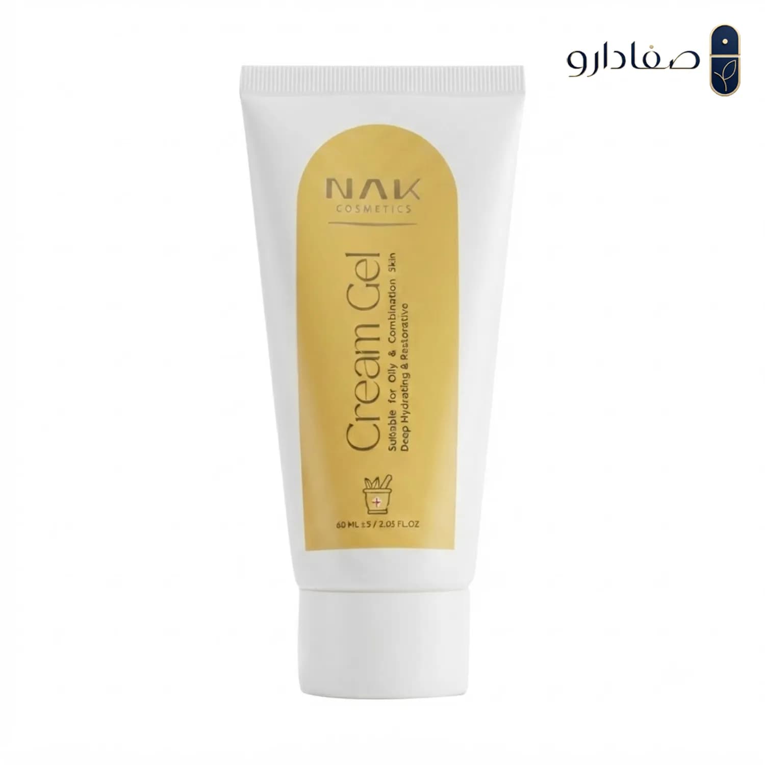 کرم ژل آبرسان پوست چرب ناک 60 میلی لیتر | Nak Deep Hydrating Cream Gel For Oily Skin — تصویر ۶